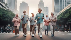 Jogging, Olahraga Ringan yang Menjadi Favorit Para Lansia Menjaga Kebugaran