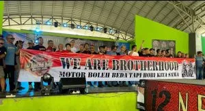 Ribuan Bikers Nusantara Rayakan Kebersamaan dan Berbagi Kebahagiaan di Bandung