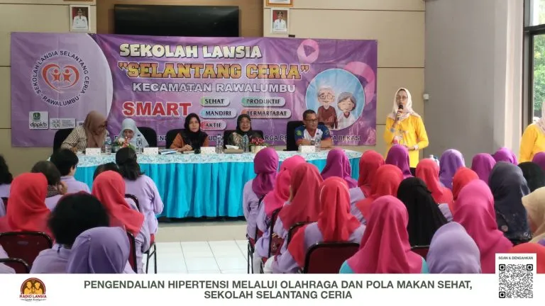 Sekolah Selantang Ceria Angkat Isu Hipertensi, Tekankan Pentingnya Pola Hidup Sehat